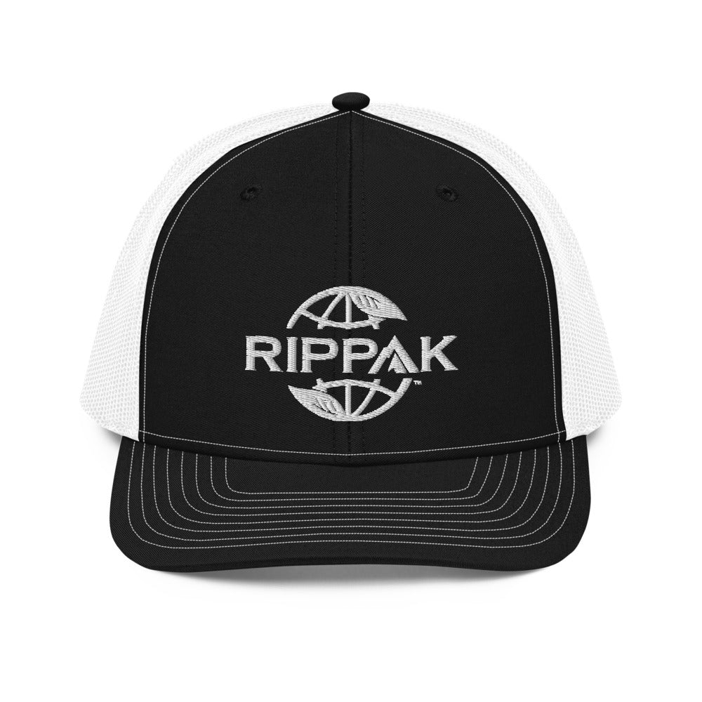 Black & White RipPak Trucker Cap