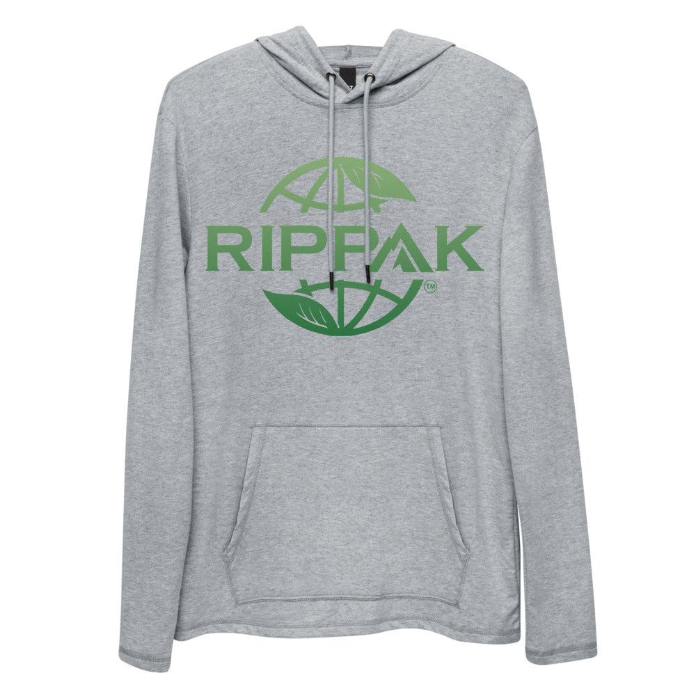 Gray RipPak Lightweight Hoodie